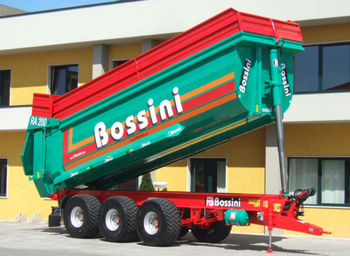 自卸拖车 - RA3 200/8     - BOSSINI s.r.l. - 3车轴 / 农用 / 液压制动