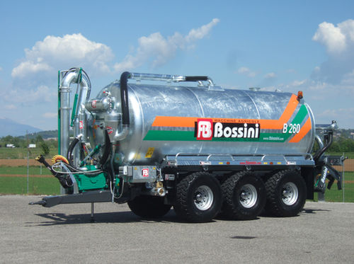 3车轴泥肥抛洒机 - B3 260            - BOSSINI s.r.l. - 真空