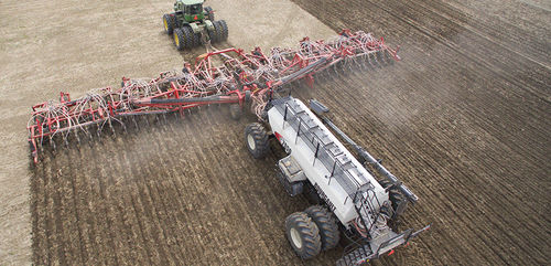 气动条播机 -  3420 PHD - Bourgault Industries Ltd. - 折叠