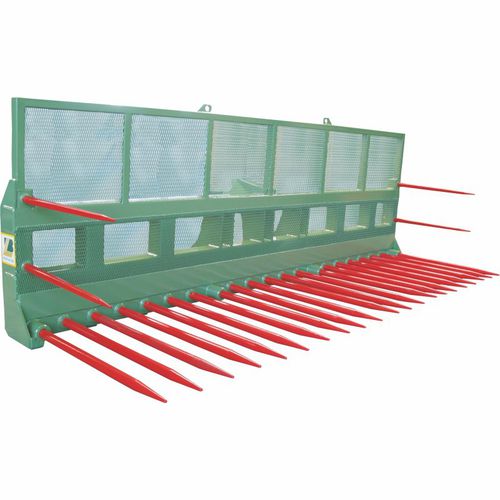 青贮叉 - D30 Green forage fork - Bressel und Lade Maschinenbau GmbH - 液压调节 / 后部悬挂 / 装载机