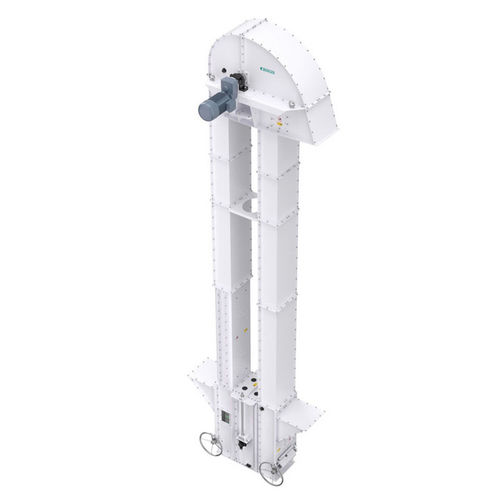 立式链斗式升降机 - AHEL series - Bühler Group - 带传送带