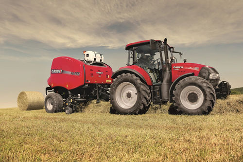 圆秸秆压缩机 - RB 455/465 Series - CASE IH - 可变腔室