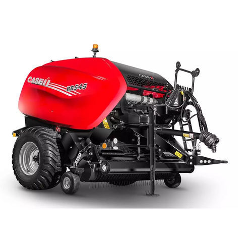 圆秸秆压缩机 - RB 545 - CASE IH/凯斯农业机械 - 固定腔室 / 青贮