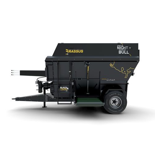 卧式立式饲料搅拌机 - Brassus H5 - CELIKEL AGRICULTURAL MACHINERY INC - 牵引式 / 侧边卸载 / 双螺杆