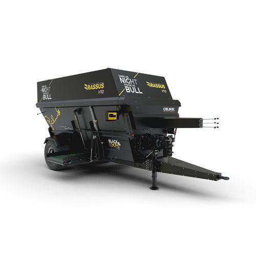 卧式立式饲料搅拌机 - Brassus H10 - CELIKEL AGRICULTURAL MACHINERY INC - 牵引式 / 侧边卸载 / 双螺杆