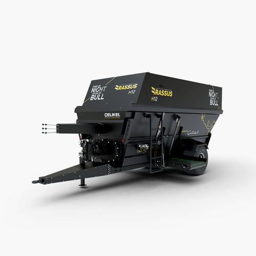 卧式立式饲料搅拌机 - Brassus H12 - CELIKEL AGRICULTURAL MACHINERY INC - 牵引式 / 侧边卸载 / 双螺杆