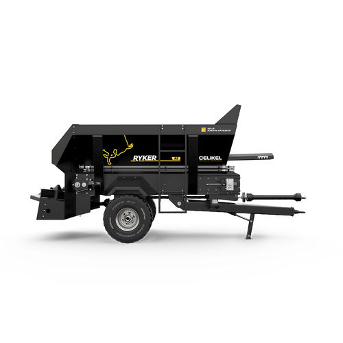 牵引式撒肥机 - Ryker R5 - CELIKEL AGRICULTURAL MACHINERY INC - 水平喷洒 / 双车轴 / 堆肥