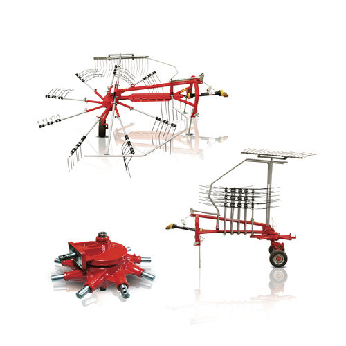 牵引式割晒机 - 9 Arm Windrower With Transmission - Celmak Agriculture Machinery