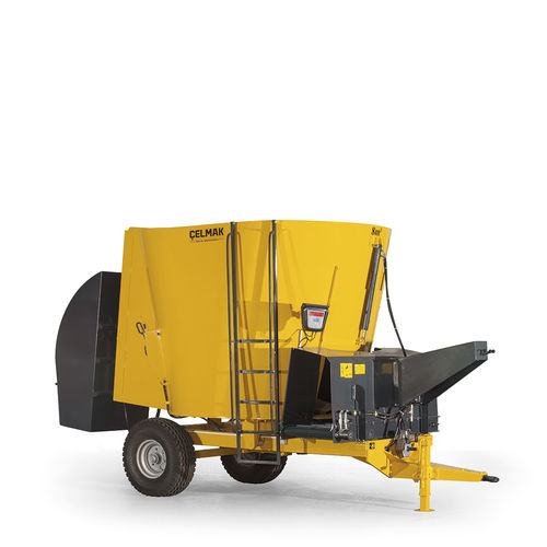 立式立式饲料搅拌机 -  5m³ Vertical Mixing Vagon - Celmak Agriculture Machinery - 牵引式 / 固定式 / 拖拉机悬挂