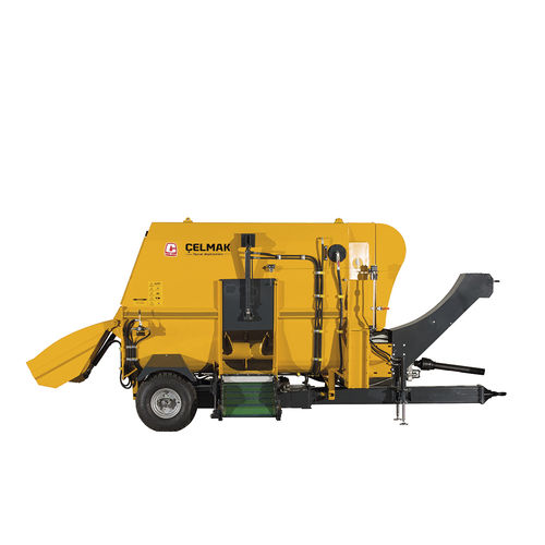 卧式立式饲料搅拌机 - 4m³ Horizontal Mixing Vagon - Celmak Agriculture Machinery - 牵引式 / 固定式 / 悬挂式