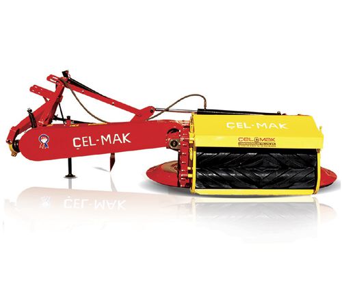 侧挂式割草机 - 195cm Drum Mower with Conditioner - Celmak Agriculture Machinery - 滚筒 / PTO驱动 / 带搅拌槽
