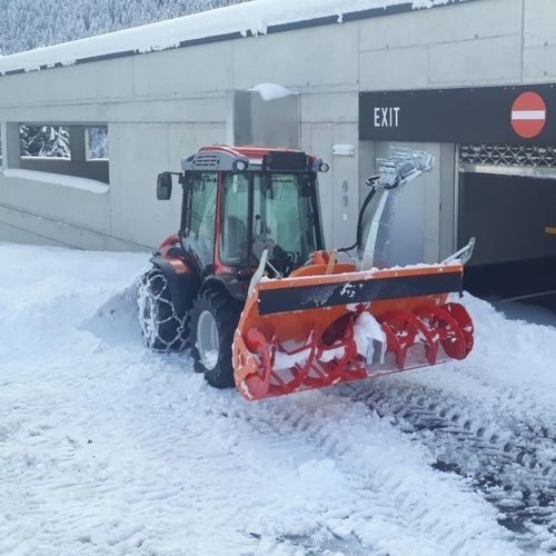 悬挂式吹雪机 - SUPER MIDDLE PLUS 500-550 - CERRUTI s.r.l. - 单螺杆