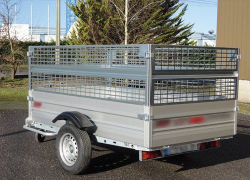 托盘拖车 - XL series - COCHET - 单车轴 / 农用 / 设备装载