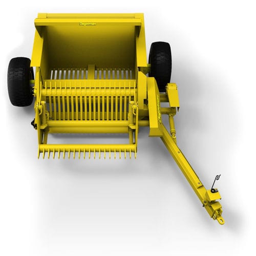 拖拉机捡石机 - SIGNATURE series - Degelman Industries Ltd. - 地面卸载