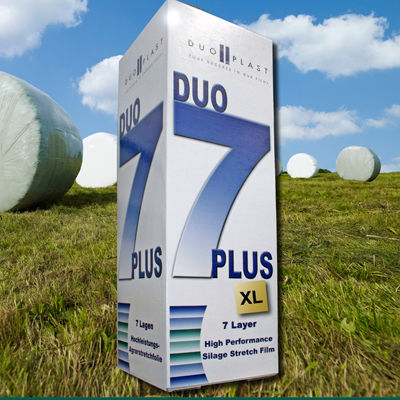青贮篷布 - DUO 7PLUS XL - DUO PLAST AG - 聚乙烯 / 多层 / 弹力