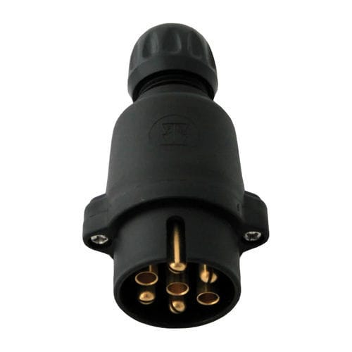 插头连接器 - 201048 - ERICH JAEGER GmbH + Co. KG - 7极 / 12V / 铜
