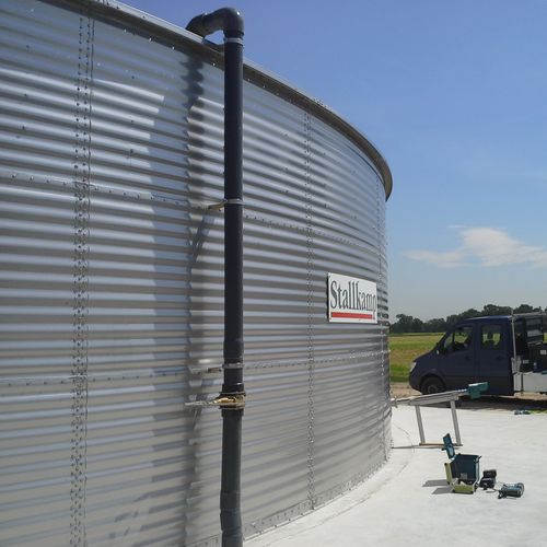 不锈钢罐 - Erich Stallkamp ESTA GmbH - 液体肥料 / 水 / 卧式