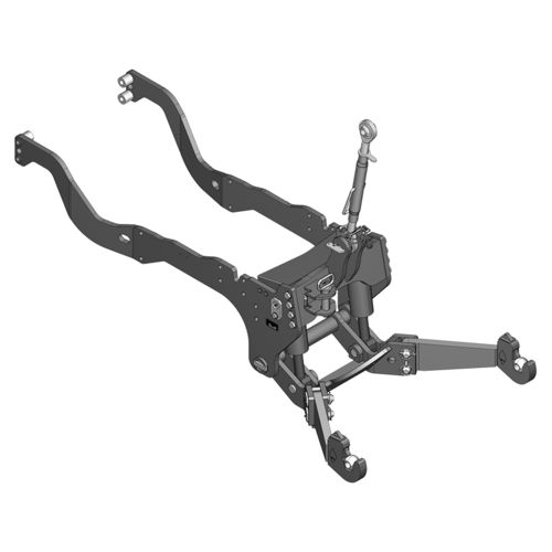 拖拉机前悬挂装置 - 5055, 5065, 5075 E - Ernst Degenhart GmbH