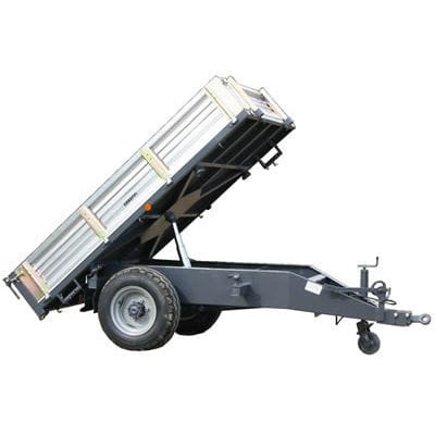 倾卸式拖车 - RPT  - ERREPPI Srl - 单车轴 / 农用 / 0 t...10 t
