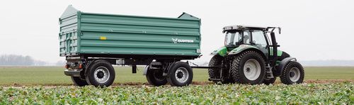 倾卸式拖车 - ZDK 1500S - Farmtech d.o.o. - 双车轴 / 农用 / 0 t...10 t