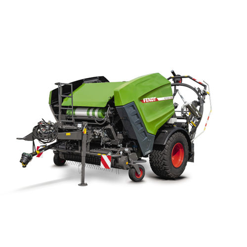 圆秸秆压缩机 - 130 F series - AGCO GmbH/芬特 - 固定腔室 / 草捆包膜机
