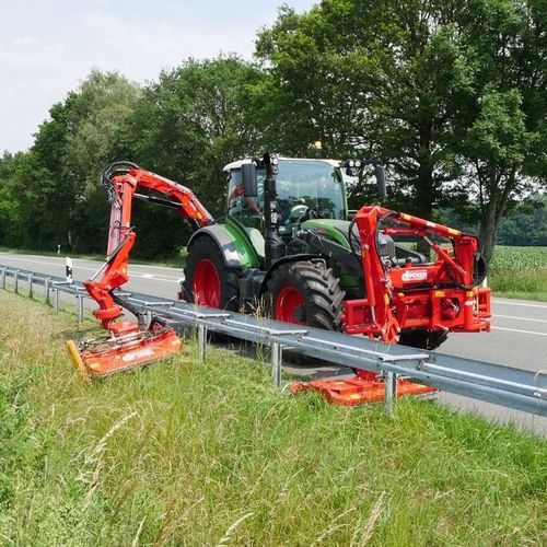 后部悬挂悬臂割草机 - HDM series - Gerhard DÜCKER GmbH & Co. KG - 凿式 / 折叠 / PTO驱动
