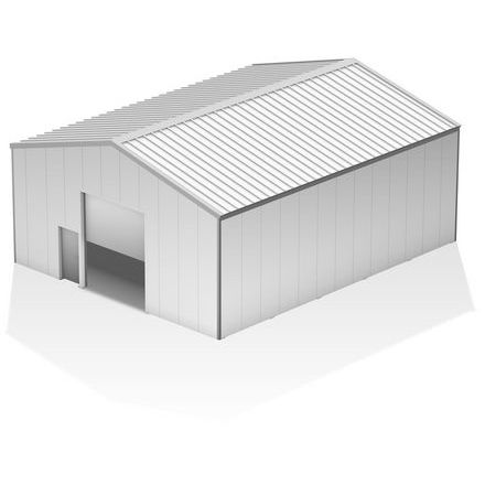 干草仓库 - HALTEC Hallensysteme GmbH - 模块化 / 临时 / 带有隔离材料