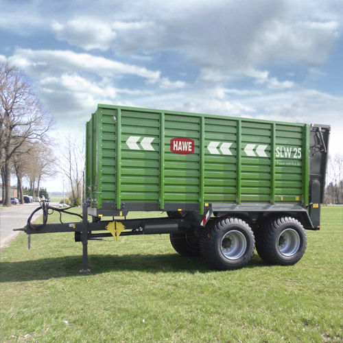 自卸拖车 - SLW Series - HAWE - Wester GmbH & Co. KG - 双车轴 / 农用 / 青贮