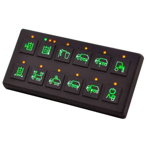 数字仪表板 - CL-607 - HED Inc. - 农用车 / IP67 / 耐用型