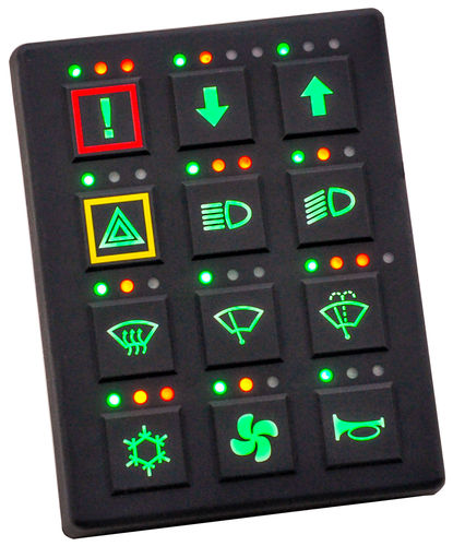 数字仪表板 - CL-608 - HED Inc. - 用于机器 / 农用车 / IP67