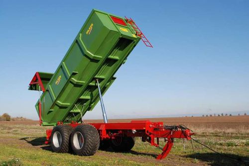倾卸式拖车 - HI22000SSP6L - Hilken Fahrzeugbau GmbH - 串列轮轴 / 农用 / 22吨