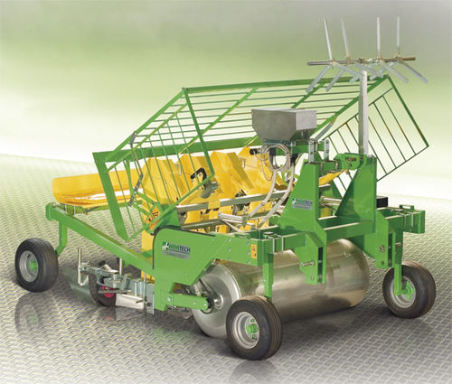 土豆栽植机 - DUE MANUAL series - HORTECH Srl - 大蒜 / 西红柿 / 洋葱