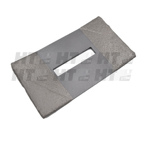 钢刮刀 - 11033D4 - HT Srl - 碳化物 / 矩形 / 用于支撑滚筒