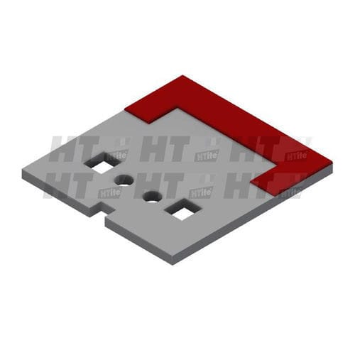 钢刮刀 - 11031B5 - HT Srl - 碳化物 / 用于支撑滚筒 / 雷肯农业机械