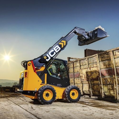 轮胎式装载机 - 3TS-8W - JCB - 伸缩 / 带驾驶室 / 立式