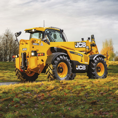 农用伸缩臂叉装车 - 560-80 Agri - JCB - 升降机