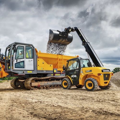 农用伸缩臂叉装车 - 520-40 Agri - JCB - 升降机