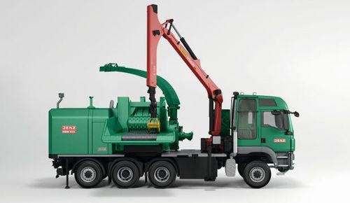 卡车安装式树枝粉碎机 - HEM 922 DQ-Truck - JENZ GmbH Maschinen- und Fahrzeugbau - 柴油机 / 电动 / 混合动力