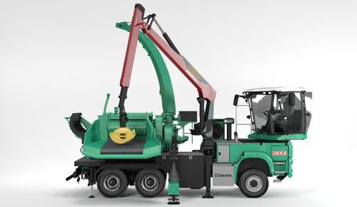 卡车安装式树枝粉碎机 - HEM 583 R Cobra - JENZ GmbH Maschinen- und Fahrzeugbau - 内燃机