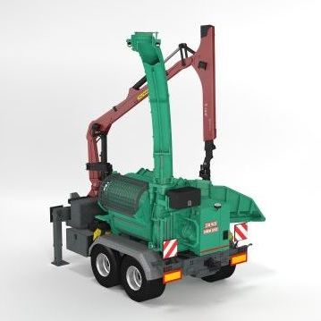 牵引式树枝粉碎机 - HEM 593 Z - JENZ GmbH Maschinen- und Fahrzeugbau - PTO驱动