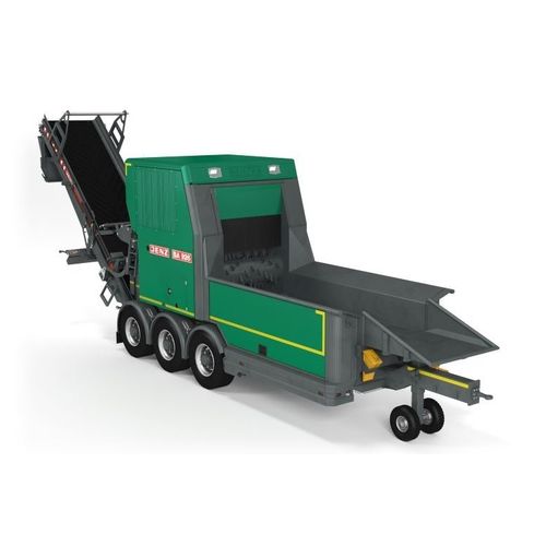 牵引式树枝粉碎机 - BA 926 D - JENZ GmbH Maschinen- und Fahrzeugbau - 柴油机