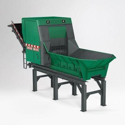 固定树枝粉碎机 - BA 615 E - JENZ GmbH Maschinen- und Fahrzeugbau - 电动