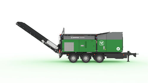 带轮树枝粉碎机 - Crambo e-mobile - Komptech GmbH - 电动 / 液压供给