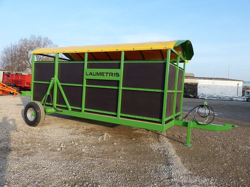 牛牲畜运输车 - PTL-G series - Laumetris Ltd. - 单车轴