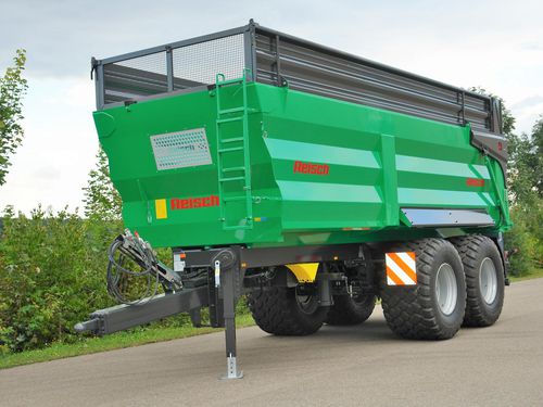 随车吊拖车 - RTWK-200.AS650 - Martin Reisch GmbH - 倾卸式 / 串列轮轴 / 农用