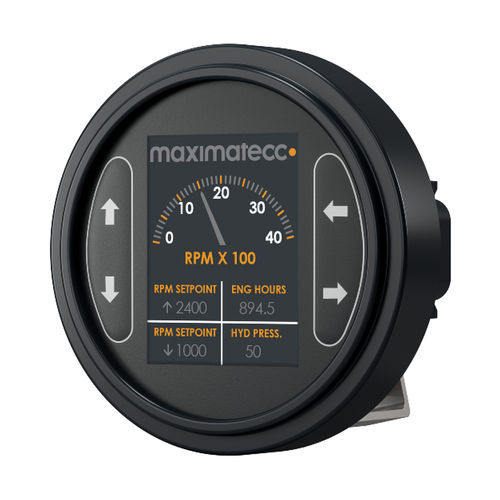 CANbus仪表板 - maxAI™ 280 - maximatecc - 数字 / 用于越野车 / 带显示器