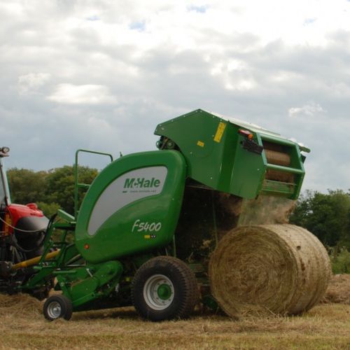 圆秸秆压缩机 - F5400 - McHale Engineering Ltd./麦克黑尔工程 - 固定腔室