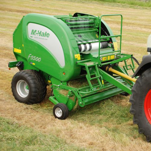圆秸秆压缩机 - F5500 - McHale Engineering Ltd./麦克黑尔工程 - 固定腔室