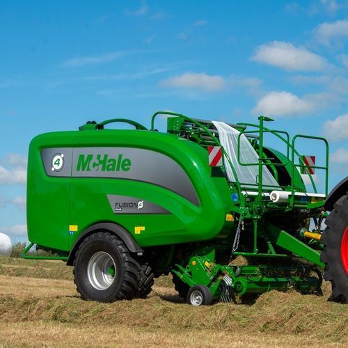 圆秸秆压缩机 - Fusion 4 series - McHale Engineering Ltd. - 方捆