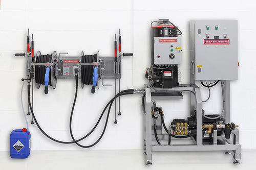 养殖场高压清洗机 - MBHSTH flex series - Meier - Brakenberg GmbH & Co. KG - 电动 / 热水
